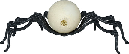 Halloween Fake Spider, Black Skeleton, 16 cm