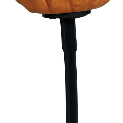 Halloween Orange Pumpkin with Light and Glow, 13 cm, Set of 3