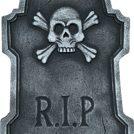 Halloween Tombstone, Gray, Rip, 55 cm
