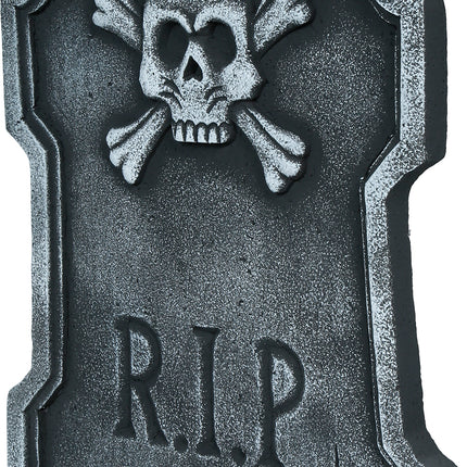 Halloween Tombstone, Gray, Rip, 55 cm