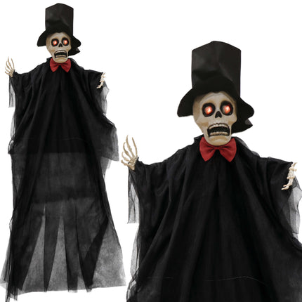 Halloween Skeleton Costume with Lights, Sounds, and Movement, 1.35 m