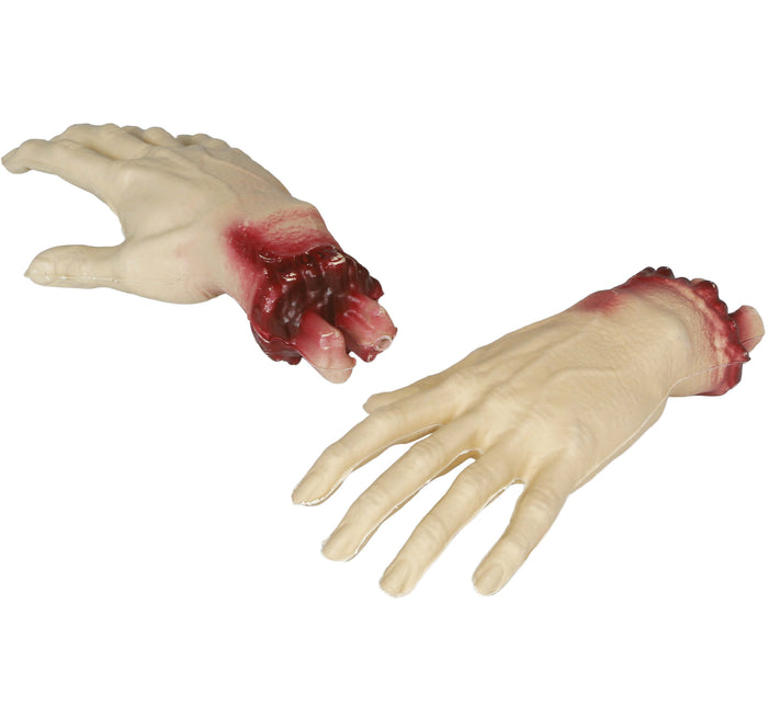 Halloween Nep Hand Afgehakt 22cm