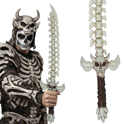 Halloween Fake Sword with Bones, 65 cm