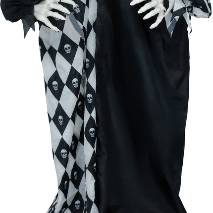 Halloween Pop Clown with Lights, Sounds, and Movement, 1.7 m