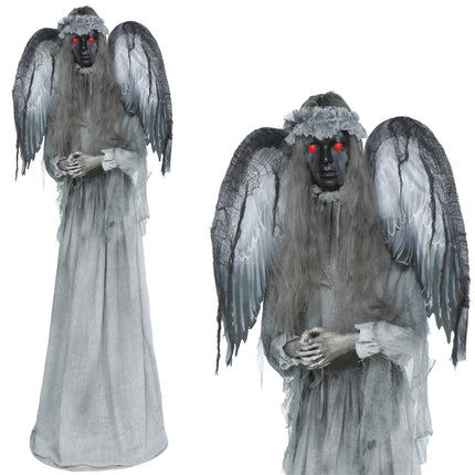 Halloween Pop Dark Angel with Lights, Sounds, and Movement, 1.7 m