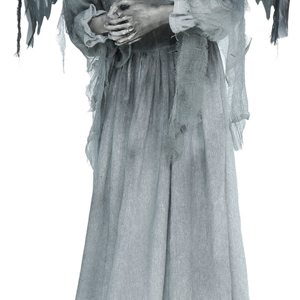 Halloween Pop Dark Angel with Lights, Sounds, and Movement, 1.7 m