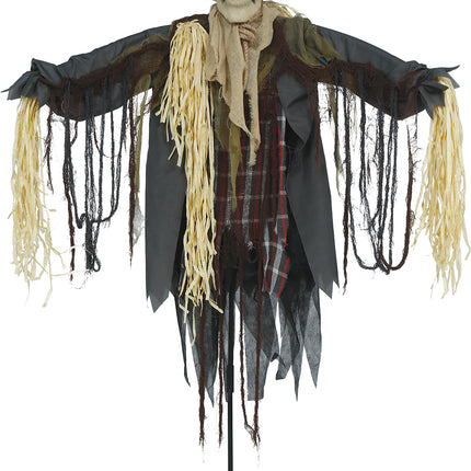 Halloween Pop Horror Scarecrow with Lights, Sounds, and Movement, 1.75 m