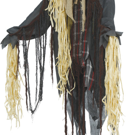 Halloween Pop Horror Scarecrow with Lights, Sounds, and Movement, 1.75 m