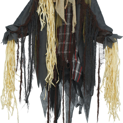 Halloween Pop Horror Scarecrow with Lights, Sounds, and Movement, 1.75 m