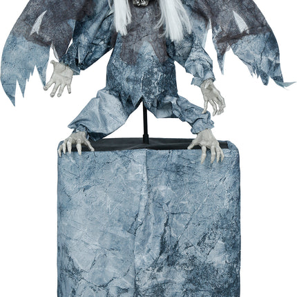 Halloween Pop Demon with Lights, Sound, and Movement, 1.7 m