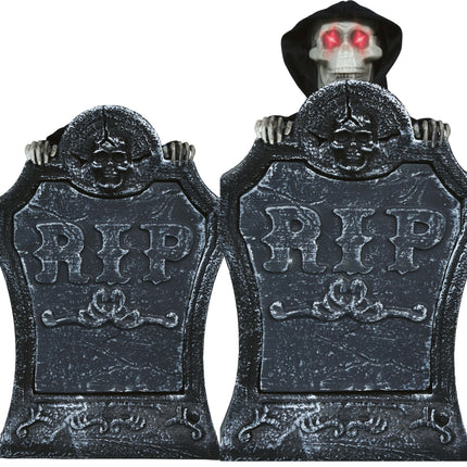 Halloween Tombstone with Lights, Sounds, and Movement, 40 cm