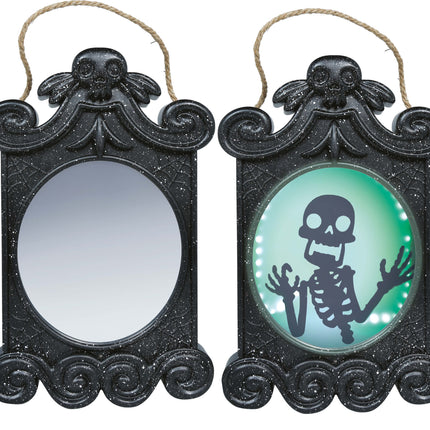 Halloween Mirror With Image, Light, and Motion, 45 cm