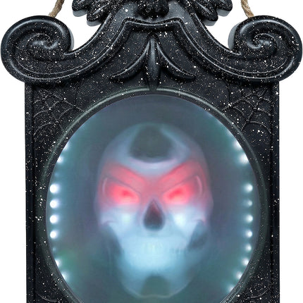 Halloween Mirror With Image, Light, and Motion, 45 cm