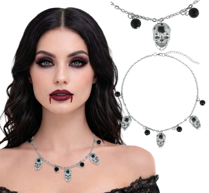 Halloween Ketting Doodskoppen