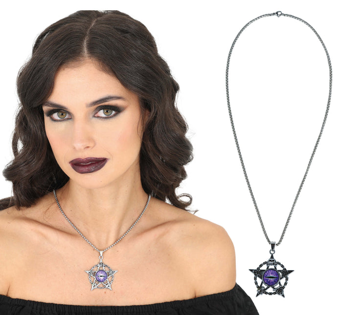 Halloween Ketting Demonenoog 5cm