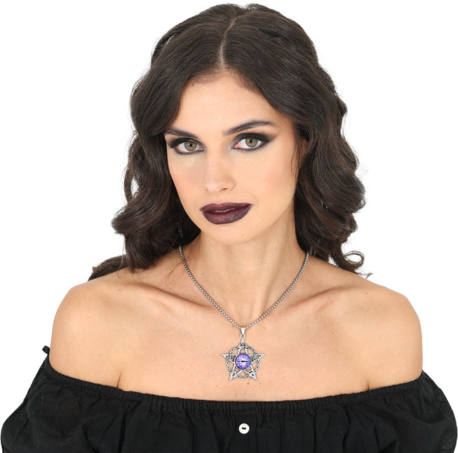 Halloween Ketting Demonenoog 5cm