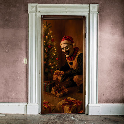 Halloween Door Poster: Santa Claus, 1.8 m