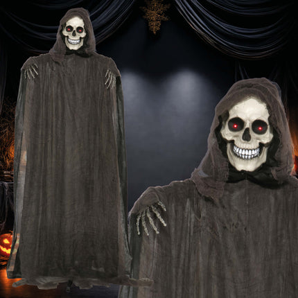 Skeleton with Lights and Sounds, 175 cm