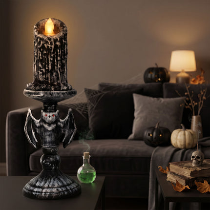 Halloween Candle Holder with Light, 26 cm