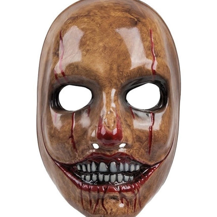 PSYCHO CLOWN MASK - PLASTIC