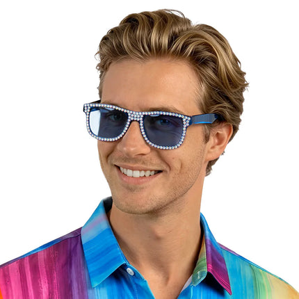 Sapphire Party Glasses
