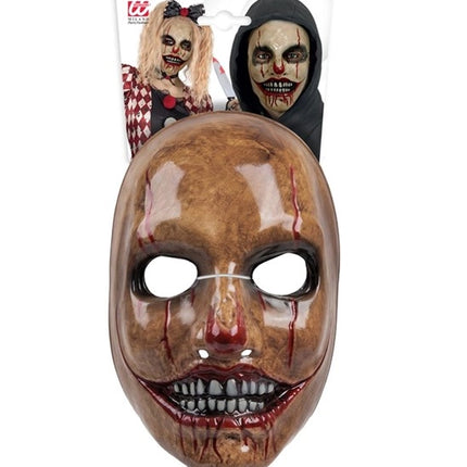 PSYCHO CLOWN MASK - PLASTIC
