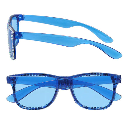 Sapphire Party Glasses