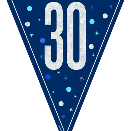 30 Jaar Slinger Blauw 2,5m van Unique koop je bij Partywinkel