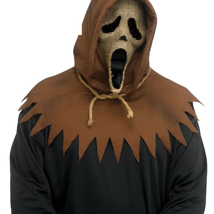 Ghostface Mask Scarecrow