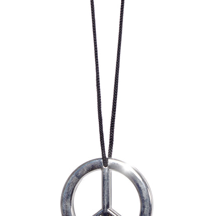 Silver Necklace Peace