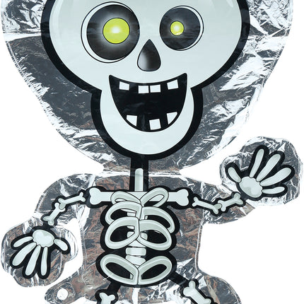 Halloween Helium Skeleton Balloon (Empty), 65 cm