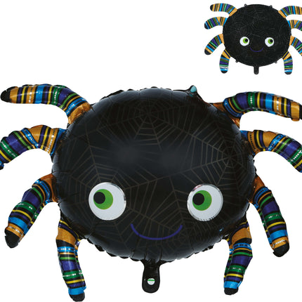 Halloween Helium Balloon Spider (Empty) 75 cm