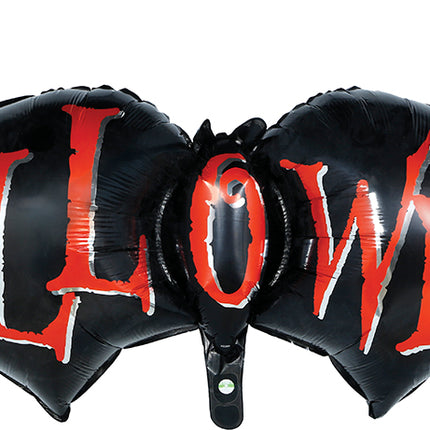 Halloween Foil Balloon - Bat (Unfilled), 1 m