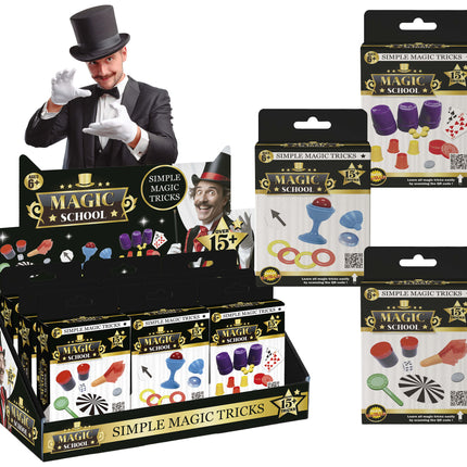 12 packs of magic tricks for children