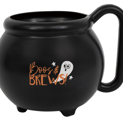 HLLWN PLST CAULDRON MUG