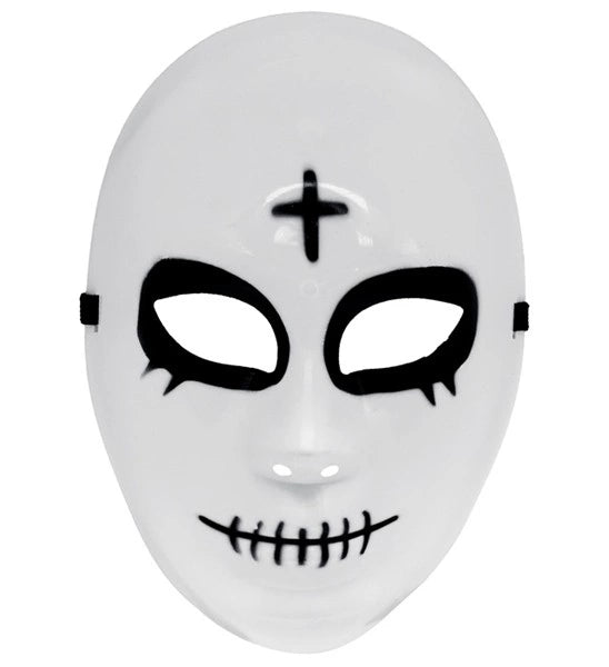 Satanic Mask, White