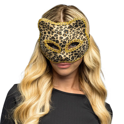 Leopard Mask, Gold