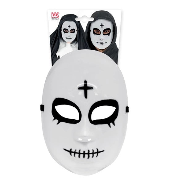 Satanic Mask, White