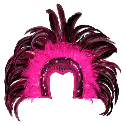 Samba Pink Headpiece