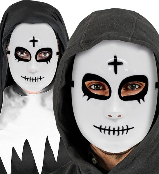 Satanic Mask, White