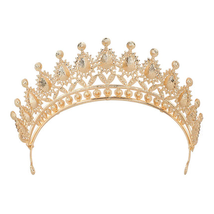 Royal Christina Metal Tiara