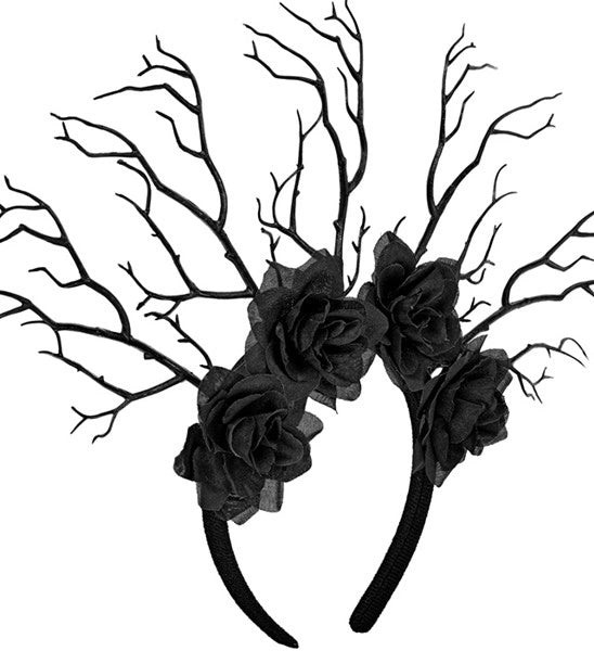 Dark Queen Headpiece, Black