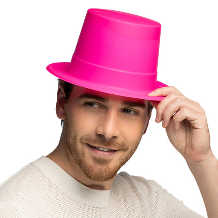 Neon Hat, Pink