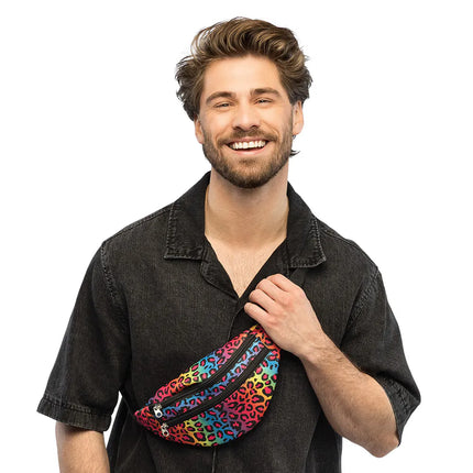 Leopard Print UV Waist Bag