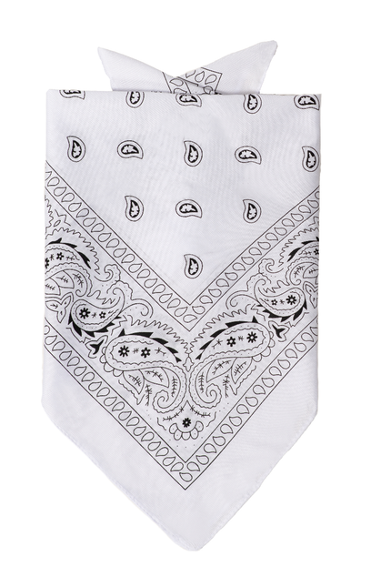 White Bandana, 52 cm