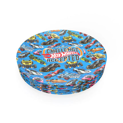 Hot Wheels Plates, 23 cm, 8-Pack