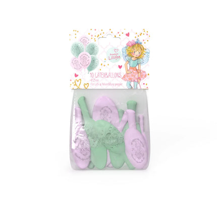 Princess Lillifee Balloons, 25 cm, 10-pack