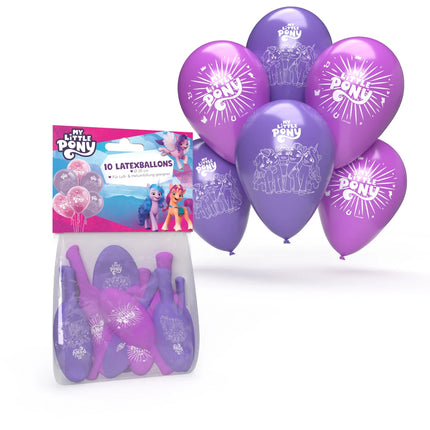 My Little Pony Balloons, 25 cm, 10-pack
