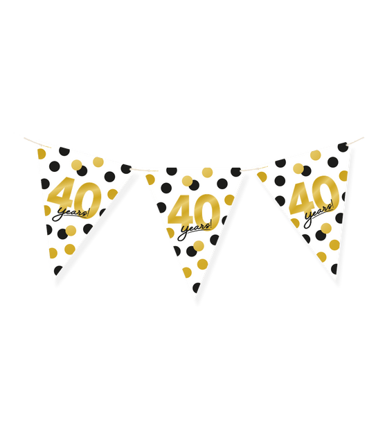 40 Jaar Slinger 6m van Paper Dreams koop je bij Partywinkel