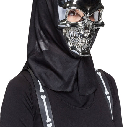 Skeleton Mask, Silver